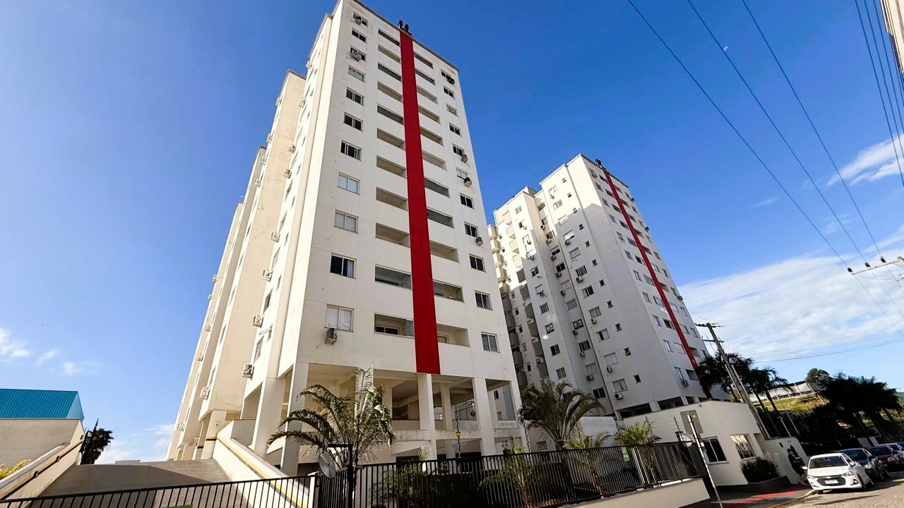 Apartamento Lindolfo dos Santos - 2 dormitórios com suíte e garagem coberta - Pedra Branca
